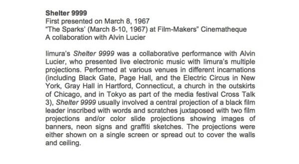Shelter 9999 (1967-68)